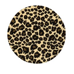 Jaguar Skin Texture, Jaguar Wool Texture, Yellow Mini Round Pill Box (pack Of 3) by kyorashop23