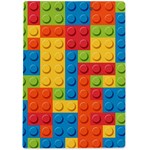 Lego Bricks, Colorful Dots Background A4 Acrylic Clipboard Back