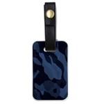 Purple Camo Luggage Tag (one side) Front