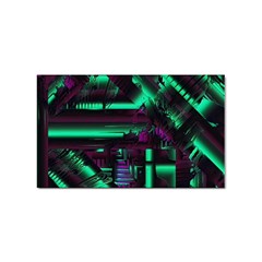 Beamed Sticker Rectangular (100 Pack) by MRNStudios