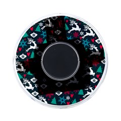 Holiday Season Pattern December Happy Holidays Merry Christmas Winter Family Festive New Year On-the-go Memory Card Reader by Maspions