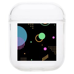 Colartive, Aesthetic, Amoled, Black, Colorful, Desenho Soft Tpu Airpods 1/2 Case by kyorashop23