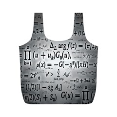 Math Formula Full Print Recycle Bag (m) by Bedest