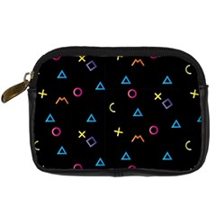 Kids , Kids , Background, Doodle Digital Camera Leather Case by kyorashop23