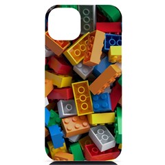 Lego, Toy Block, Colorfulness Iphone 14 Plus Black Uv Print Case by kyorashop23