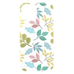 Leaf Seamless Pattern  Iphone 15 Black Uv Print Pc Hardshell Case by Safari