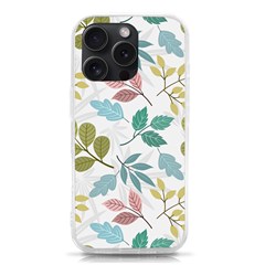 Leaf Seamless Pattern  Iphone 15 Pro Tpu Uv Print Case by Safari
