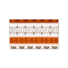 Ethnic Traditional Seamless Pattern Sticker Rectangular (10 Pack) by Bedest