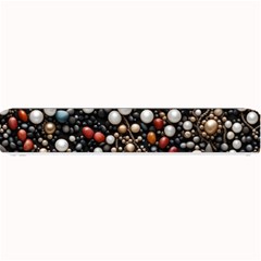 Pearls And Stones Small Bar Mat by dedoma