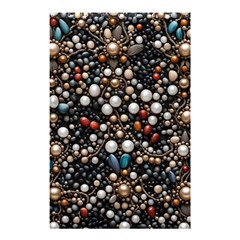 Pearls And Stones Shower Curtain 48  X 72  (small)  by dedoma