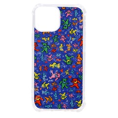 Grateful Dead Dancing Bears Pattern Iphone 13 Mini Tpu Uv Print Case by Salmanaz77