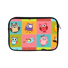 Owls Pattern, Abstract, Art, Desenho Apple Ipad Mini Zipper Cases by kyorashop23
