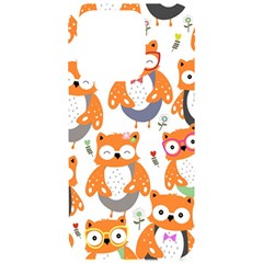 Cute Colorful Owl Cartoon Seamless Pattern Iphone 15 Pro Black Uv Print Pc Hardshell Case by Apen