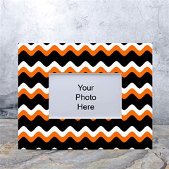 Halloween Wavy 20240926 161241 0000 White Tabletop Photo Frame 4 x6  by Safari