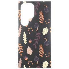 Autumn Seamless Leaves Pattern  Samsung Galaxy S24 Ultra 6 9 Inch Black Tpu Uv Case by Safari