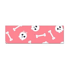 Halloween Pattern With Sculles And Bones 20240926 160927 0000 Sticker Bumper (10 Pack) by Safari