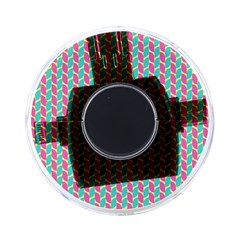 Yellow Blue Pattern On-the-go Memory Card Reader by ytdream