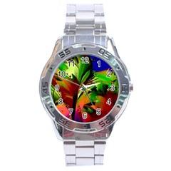Splash Stainless Steel Analogue Watch by geonetique