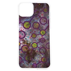Abstract Molecular Space Art Iphone 15 Tpu Uv Print Case by ExtraAwesomeSauce