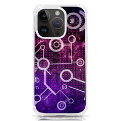 Cosmic Network Geometric Art Iphone 14 Pro Tpu Uv Print Case by ExtraAwesomeSauce