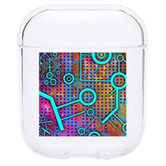 Abstract Tech Galaxy Design Hard Pc Airpods 1/2 Case by ExtraAwesomeSauce