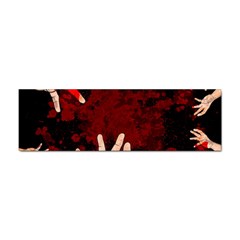 Horror Themed Bloody Hands Sticker Bumper (100 Pack) by ExtraAwesomeSauce