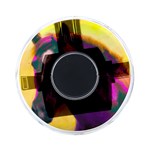 Vibrant Abstract Equine Art On-the-Go Memory Card Reader Back