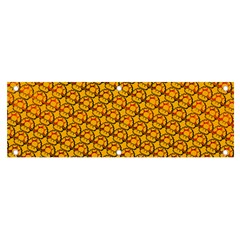 Pixel Art Mushroom Pattern Banner And Sign 6  X 2  by ExtraAwesomeSauce