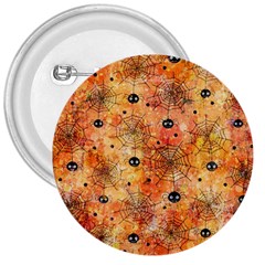 Spooky Spider Pattern, Adoxali, Halloween 3  Buttons by kyorashop23