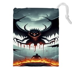 Halloween Goodie Drawstring Pouch (5xl) by favoritechios