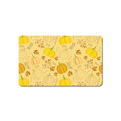 Pumpkins Autumn Fall Harvest Magnet (name Card) by Apenda