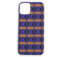 Bitcoin Logo Pattern Iphone 12 Pro Max Tpu Uv Print Case by ExtraAwesomeSauce