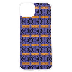 Bitcoin Logo Pattern Iphone 15 Pro Tpu Uv Print Case by ExtraAwesomeSauce