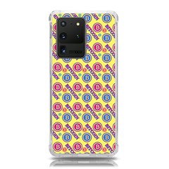 Colorful Bitcoin Pattern Samsung Galaxy S20 Ultra 6 9 Inch Tpu Uv Case by ExtraAwesomeSauce