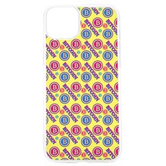 Colorful Bitcoin Pattern Iphone 15 Pro Tpu Uv Print Case by ExtraAwesomeSauce