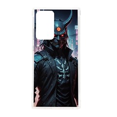 Cyberpunk Demon Samurai Samsung Galaxy Note 20 Ultra Tpu Uv Case by AwesomeSauce