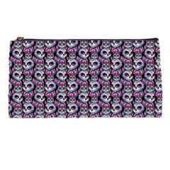 Sugar Skull Cat Pattern Pencil Cases by ExtraAwesomeSauce
