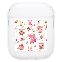 Pink Woodland Animals, Koteto Soft Tpu Airpods 1/2 Case by kyorashop23