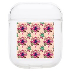 Retro 1880s Flowers Pattern 10 Soft Tpu Airpods 1/2 Case by violetheavensky