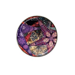 Stars Christmas Advent Hat Clip Ball Marker (4 Pack) by Paksenen