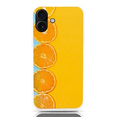 Orange, Slices, Fruit, Citrus Iphone 16 Plus Tpu Uv Print Case by kyorashop23