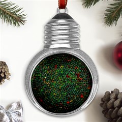 Grass Nature Meadow Metal Light Bulb Shape Ornament by Hannah976