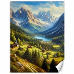 Forest Landscape Nature Trees Canvas 36  X 48  by Salmanaz77