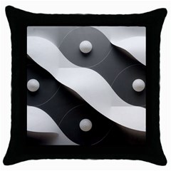 Geometric Design O6 Throw Pillow Case (black) by myclothy
