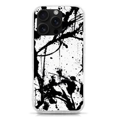 Inksplats Iphone 16 Pro Tpu Uv Print Case by SpinnyChairDesigns