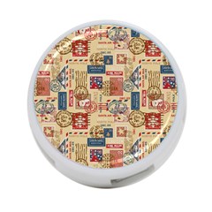 Letters Writing Paper Text Pattern 4-port Usb Hub (one Side) by Apenda