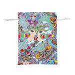 Supersonicangeldream Lightweight Drawstring Pouch (M) Front
