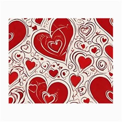 Be My Valentine Small Glasses Cloth by pollyparadiseartshop