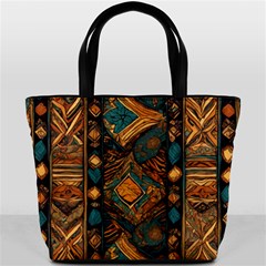 Tribal Chic Bucket Bag by pollyparadiseartshop