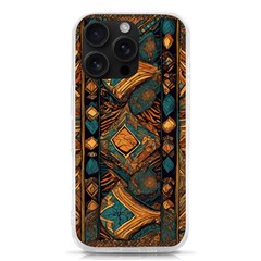Tribal Chic Iphone 16 Pro Tpu Uv Print Case by pollyparadiseartshop